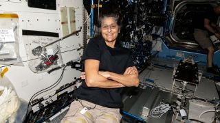 Williams built a remarkable record in spaceflight. She spent a total of 608 days in orbit, the second-highest total among NASA astronauts. (Image: NASA)