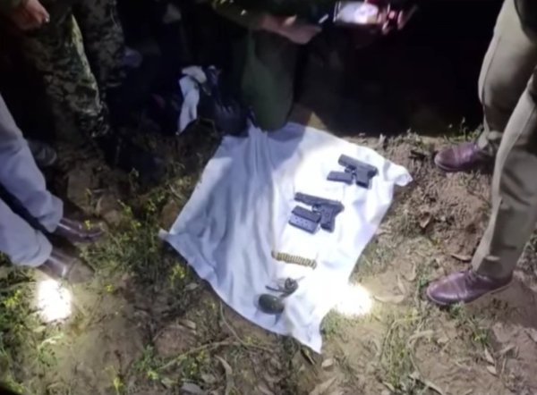 Arms consignment seized in Samba district 