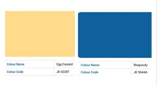 The color code shades as attached in the official order. (Express)