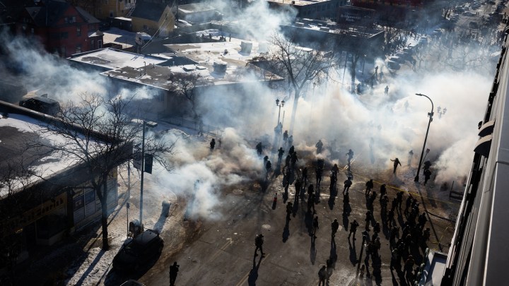 ミネアポリスの男性射殺