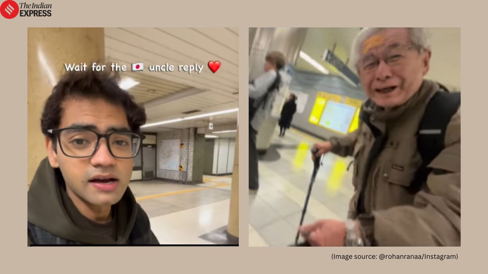 Indian man helps injured Japanese elder at metro station, refuses money, says ‘main India se hoon’