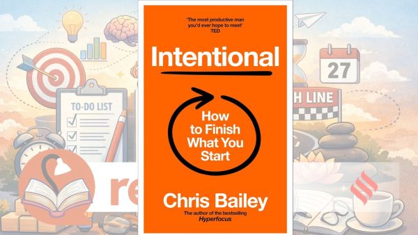 Intentional: How to Finish What You Start is Bailey’s fourth book. 