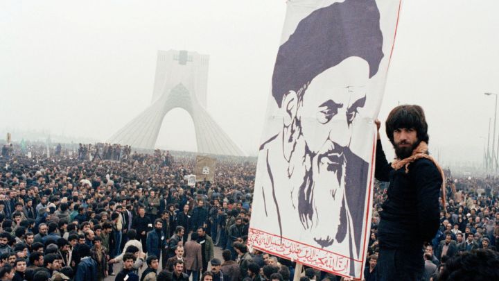 Iranian protesters demonstrate against Shah Mohammad Reza Pahlavi in Tehran, October 1978. AP Photo, File