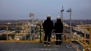 Caspian Sea in Kazakhstan