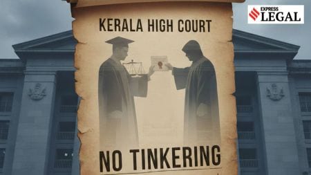 Kerala High Court dismissed the plea filed by a fifth-semester law student of Mount Zion Law College who had challenged a warning letter issued by the college principal.