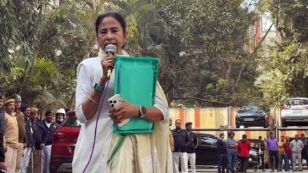 The controversy further escalated when Banerjee said on Friday that she had gone there as chairperson of the Trinamool Congress (TMC).