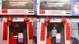 Kolkata book fair china stall