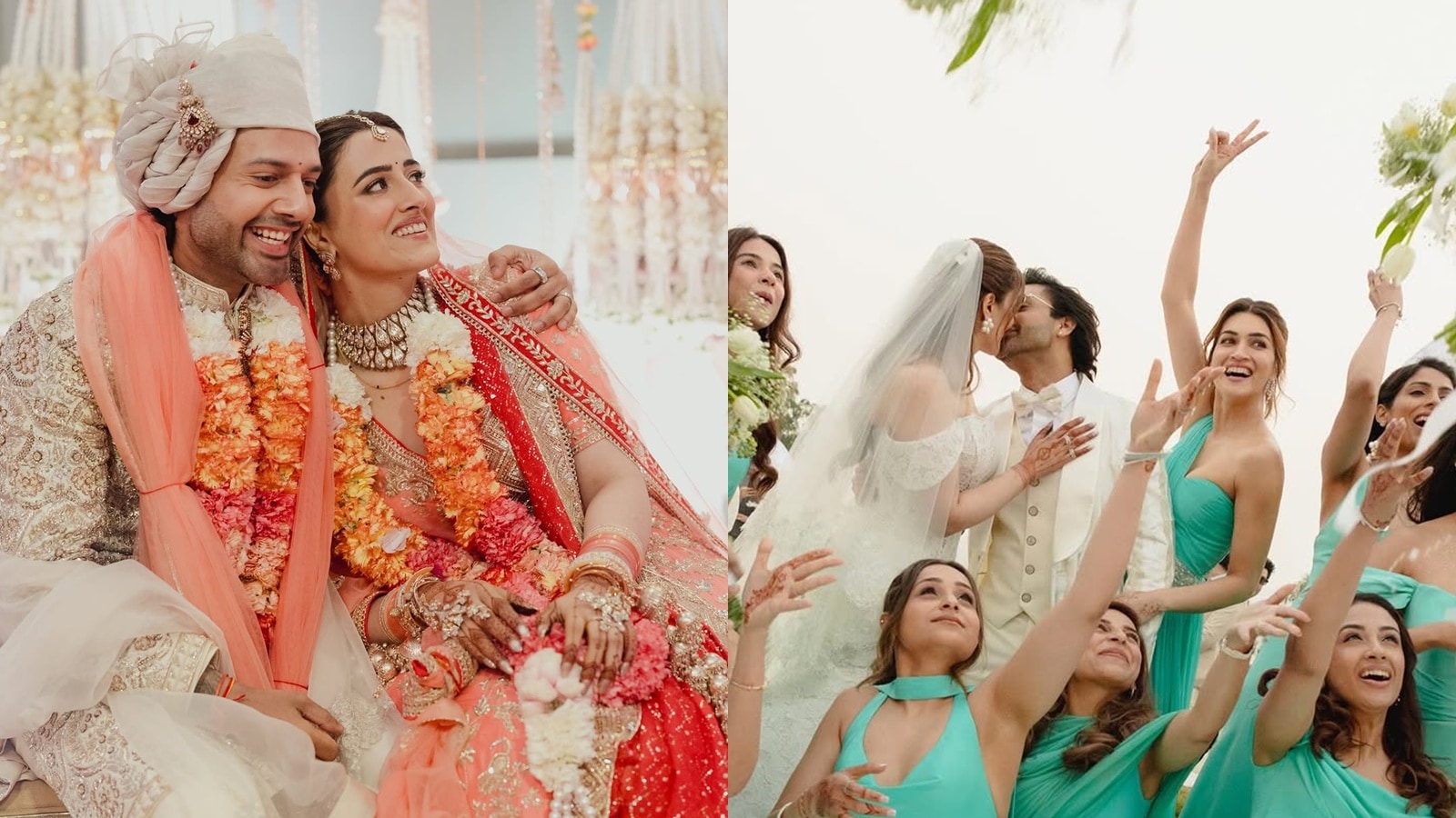 Kriti Sanon serves dulhan ki behen goals at sister Nupur and Stebin Ben’s Udaipur wedding