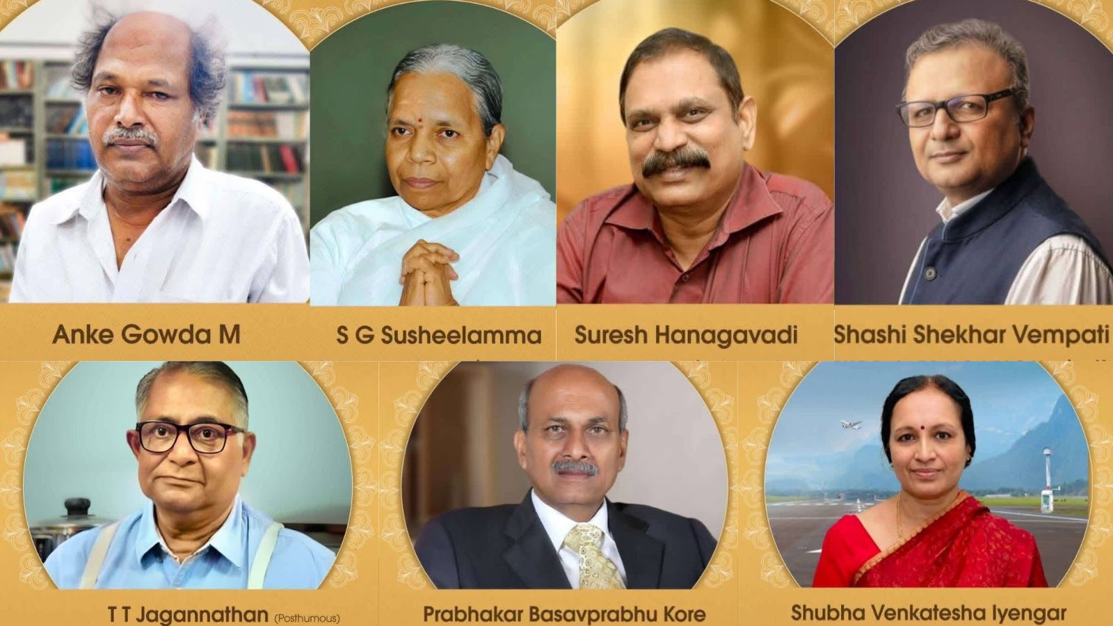 They started small, but left lasting impact: from Anke Gowda to Shubha Iyengar, meet Karnataka’s Padma Shri winners