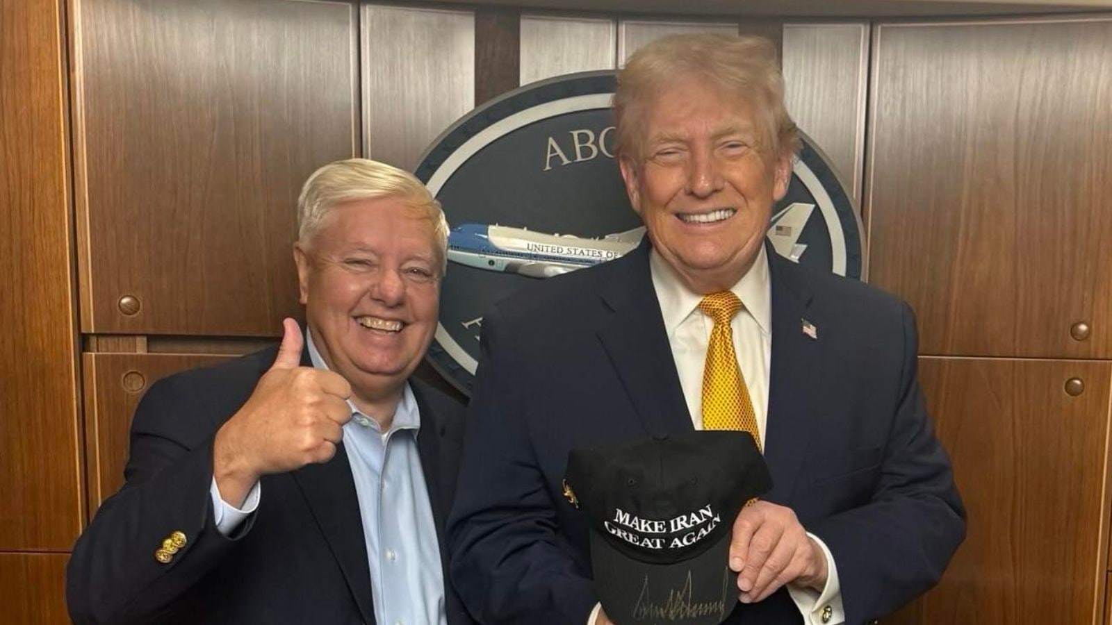 Lindsey Graham and Trump