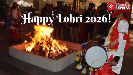 Lohri 2026 Date: Lohri is a midwinter folk and harvest festival that marks the passing of the winter solstice and the end of winter.