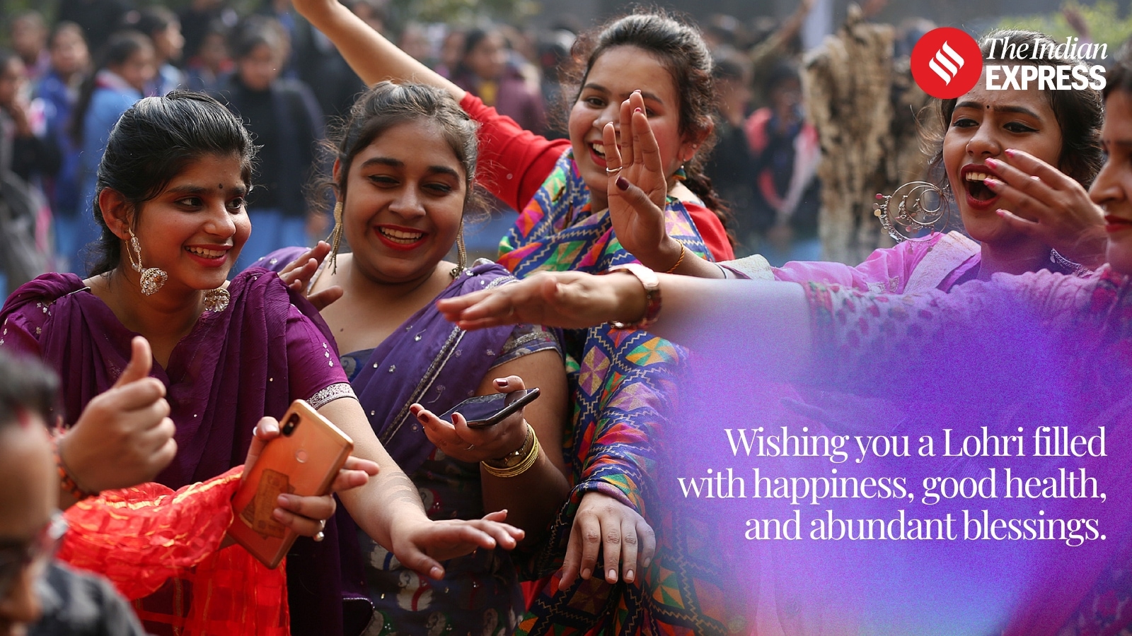 Warmth of the fire, sweetness of rewri, and blessings for a prosperous year. Happy Lohri 2026.