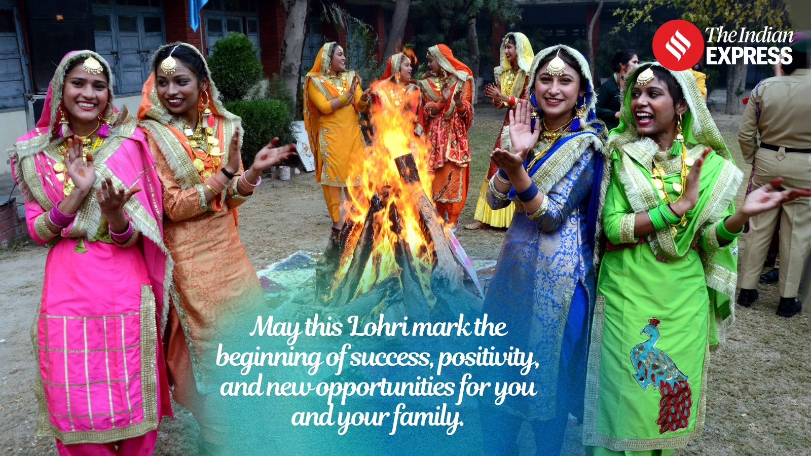 May the Lohri flames burn away sorrow and light up success.