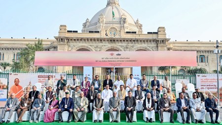 86th All India Presiding Officers’ Conference begins in Lucknow: Om Birla flags declining duration of Assembly session