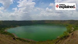 Explained: Why rising water levels threaten Maharashtra’s age-old Lonar lake and nearby structures
