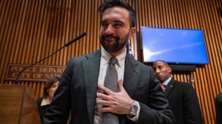 Some questions, then a selfie: Mayor Mamdani meets the (creator) press