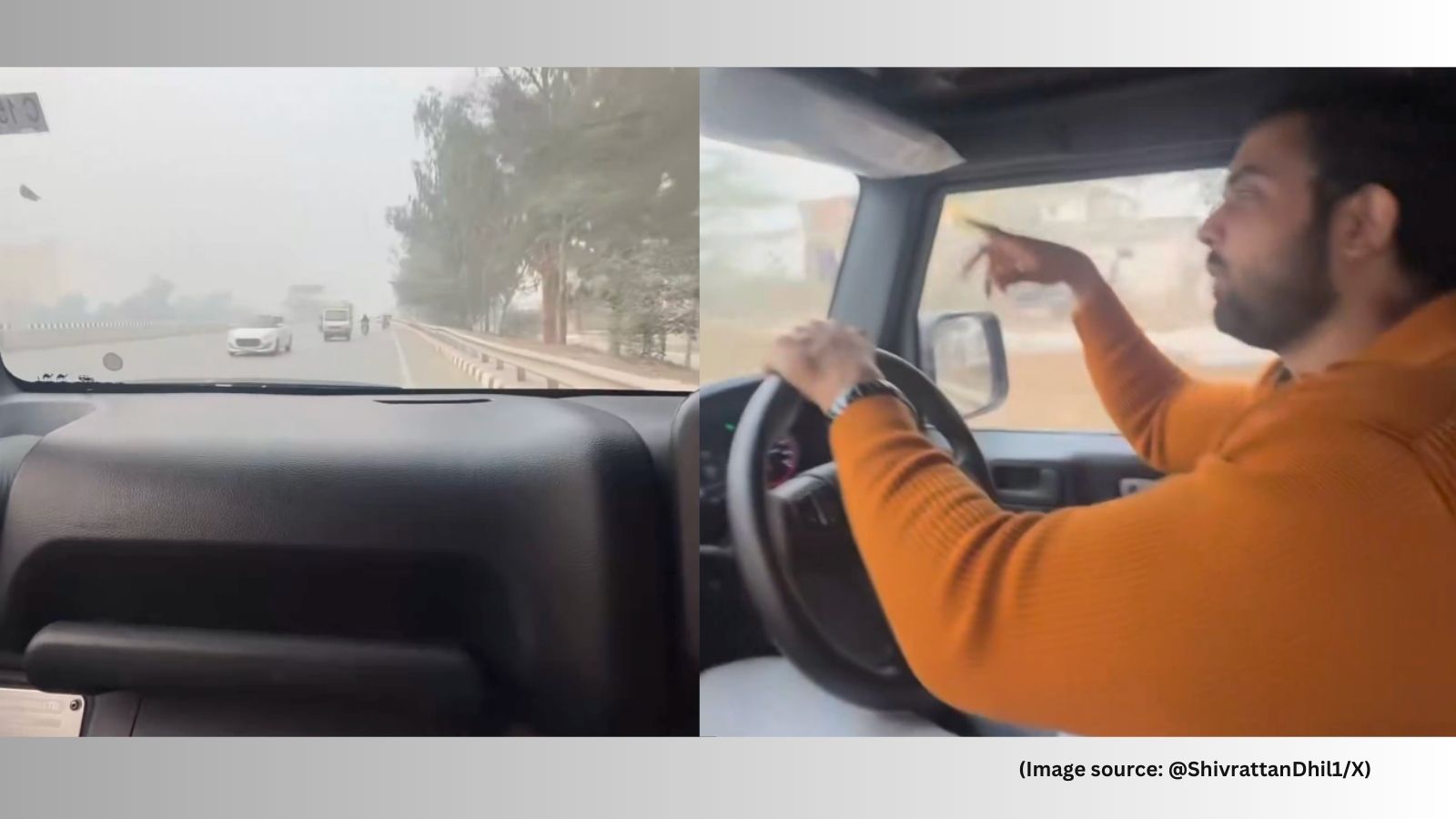 ‘No one will bother you’: Viral video of Thar driver bragging about wrong-side driving triggers outrage