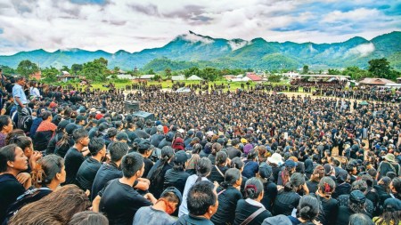 Garo youth's death sparks tensions in Meghalaya, Garo youth's death, Meghalaya, mainour communal flashpoint, Manipur row, Meiteis, Kukis, Meiteis and Kukis, Meiteis community, Kukis community, Manipur violence, Manipur protests, Manipur news, N Biren Singh, manipur government, Manipur deaths, Manipur violence deaths, India news, Indian express, Indian express India news, Indian express India