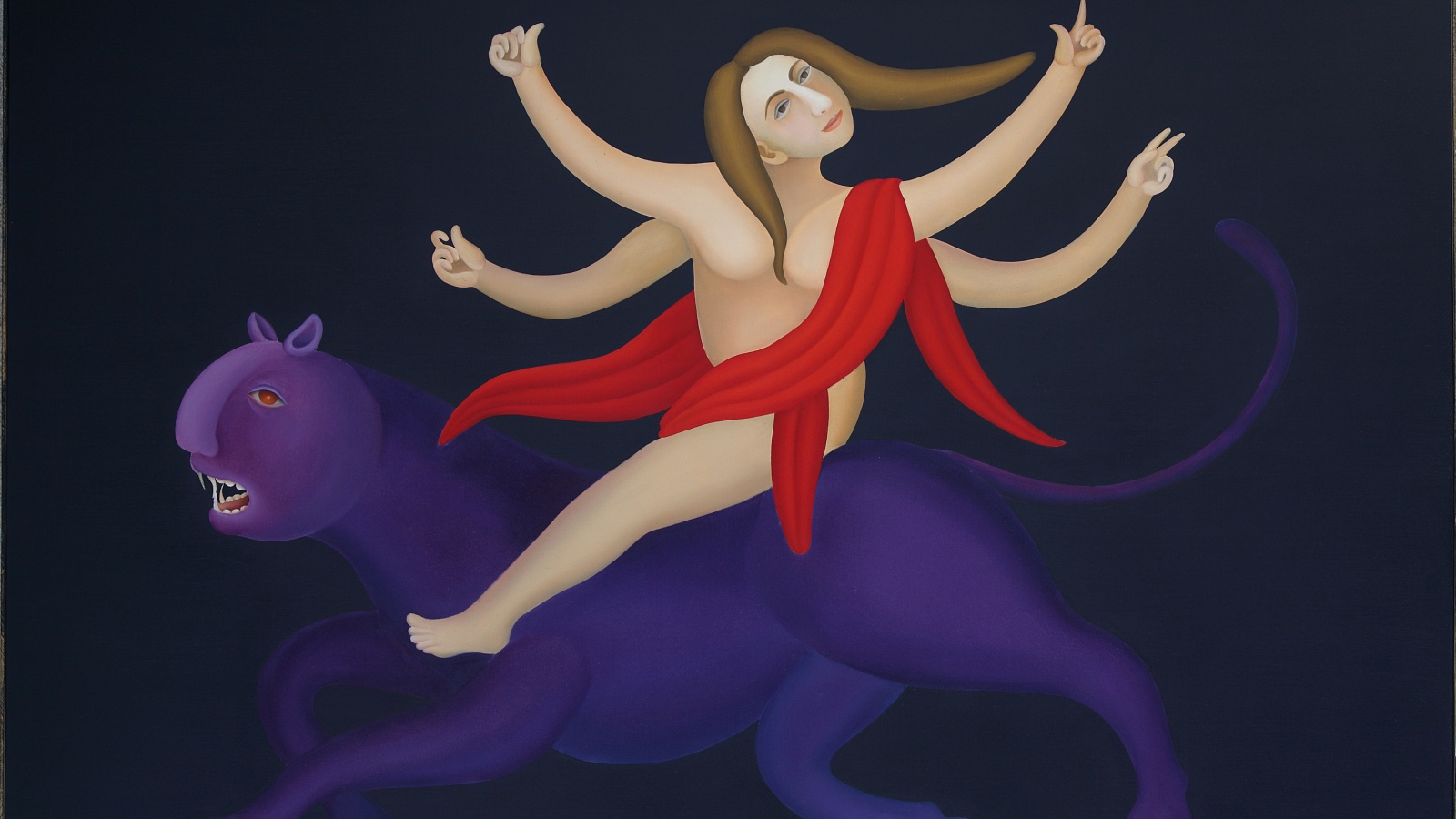 Vadehra Art Gallery's 'The Storyteller' Exhibition Celebrates Manjit Bawa's Mythical Narratives