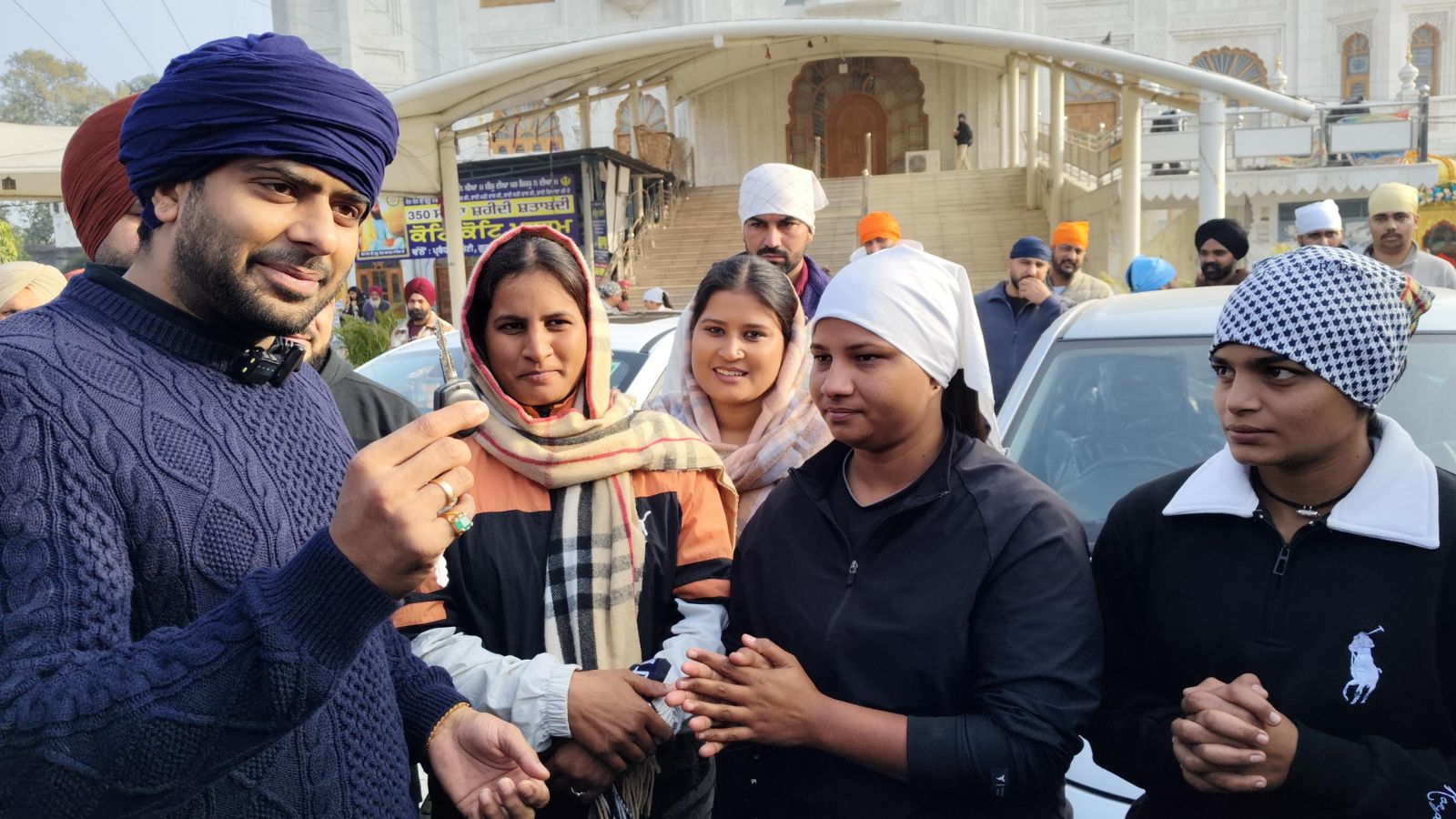 Punjabi Singer Gifts Cars to Kabaddi Players