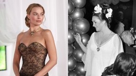 Margot Robbie paid homage to Elizabeth Taylor