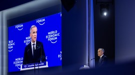 Canadian Prime Minister Mark Carney at the World Economic Forum. (Photo: WEF)