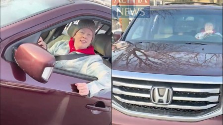 ‘What training permits officers to hold gun in one hand, phone in other?’ experts ask as new video of Minneapolis shooting surfaces