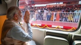 Prime Minister Narendra Modi, Vande Bharat Sleeper train, Indian Railways, Howrah–Guwahati Vande Bharat Sleeper Express, Kamakhya Junction, Howrah railway station, West Bengal railway projects, Malda West Bengal, Guwahati Assam, Rajdhani Express legacy, semi-high-speed trains India, Vande Bharat sleeper train fare, Vande Bharat Sleeper third AC fare, Vande Bharat Sleeper second AC fare, Vande Bharat Sleeper first AC fare, Kavach automatic train protection system, Amrit Bharat Express trains, New Jalpaiguri railway projects, Siliguri Loco Shed upgrade, Jalpaiguri Vande Bharat maintenance facility, overnight sleeper trains India, luxury sleeper trains Indian Railways, Howrah Guwahati travel time reduction, railway infrastructure development West Bengal, GST on railway fares, Make in India trains, modern Indian train amenities, GPS-based passenger information system, automatic train doors India, railway news India, transport infrastructure news India