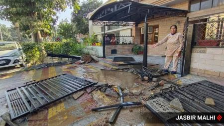 Mohali Phase-7 Encroachments