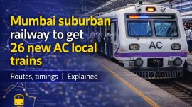 These new trains will replace existing non-AC services.