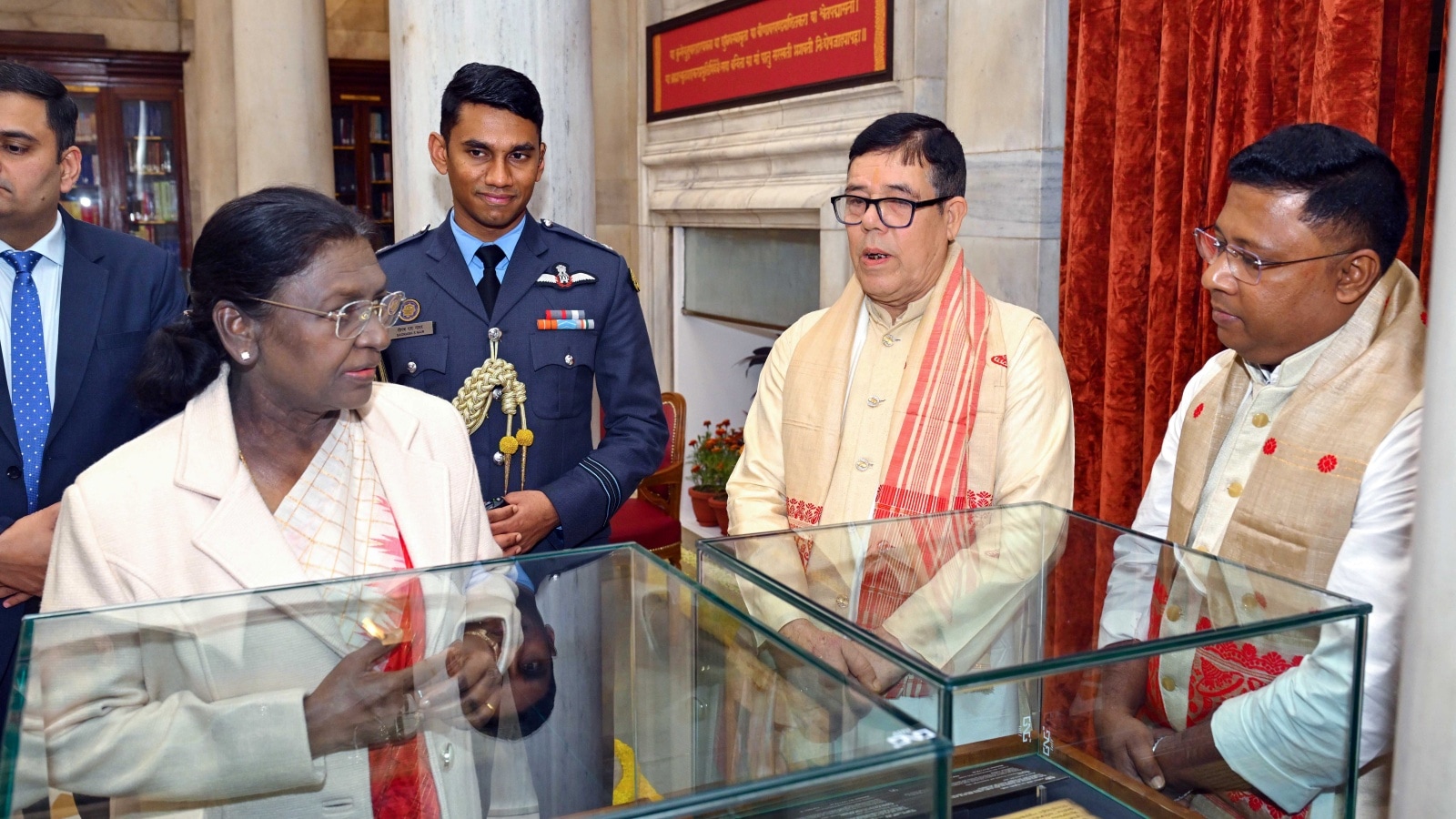 President’s Estate, Hindu scriptures, Puranas, Vedas, Upanishads, Granth Kutir, library at the Rashtrapati Bhawan, Rashtrapati Bhawan, Droupadi Murmu, President Droupadi Murmu, Indian express news, current affairs