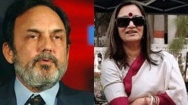 former NDTV promoters and directors Prannoy Roy and Radhika Roy