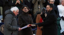 Zohran Mamdani sworn in as Mayor of New York at City Hall
