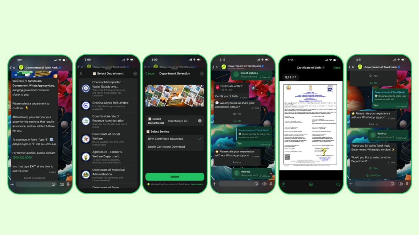 Tamil Nadu taps WhatsApp to offer 51 citizen services via ‘Namma Arasu’ chatbot