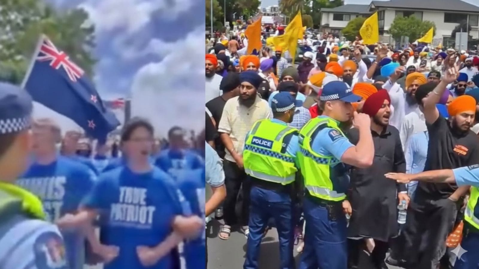 Second disruption attempt in 3 weeks raises concern as Sikh religious procession ends calmly in New Zealand