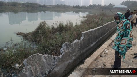 Noida techie death site