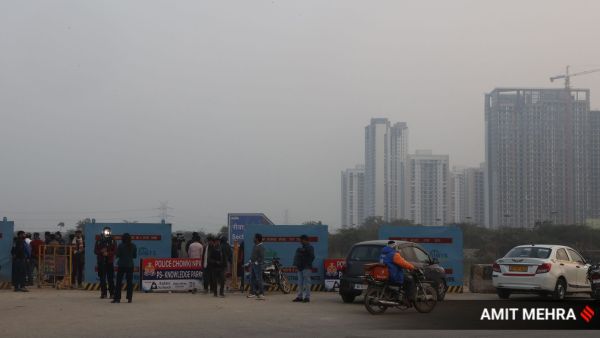 Noida techie drowning site