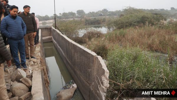 Noida techie drowning site