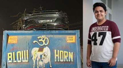 The car was found nearly 60 metres from the edge of the swamp, a senior police official present at the spot said.