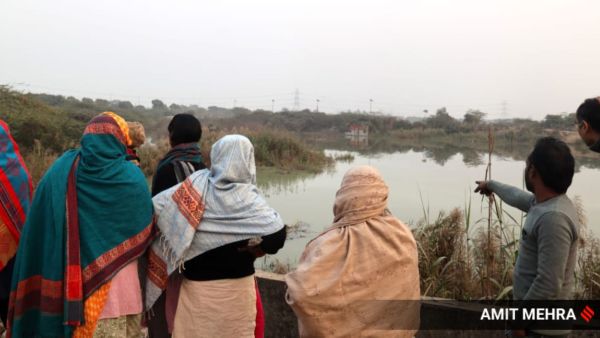 Noida techie drowning site