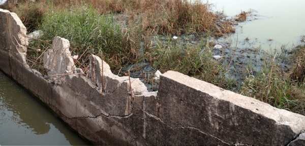 Yuvraj's went off the road in the thick fog and over a low, partially broken boundary wall into an empty plot on which a deep pit had been dug for the construction. 