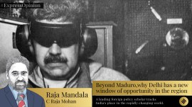 US President Donald Trump speaks with reporters while in flight on Air Force One, Sunday, Jan. 4, 2026, as returning to Joint Base Andrews, Md. (AP Photo)