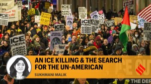 Since the killing of Renee Good, massive protests demanding ICE be held accountable have broken out all over the US (AP photo)