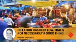 The minimum amount of inflation that is needed to keep the economy ticking is around 4 per cent in our case — the target for monetary policy. (Reuters)