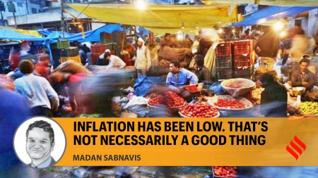 The minimum amount of inflation that is needed to keep the economy ticking is around 4 per cent in our case — the target for monetary policy. (Reuters)