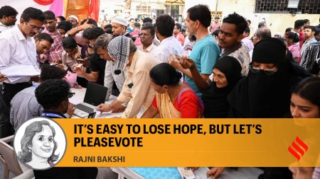 It’s easy to lose hope, but let’s please vote