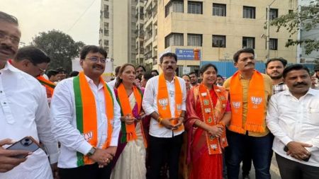 Manjusha Nagpure and Shrikant Jagtap were elected unopposed from the Pune Municipal Corporation’s Suncity-Manikbaug ward after their opponents withdrew from the fray.