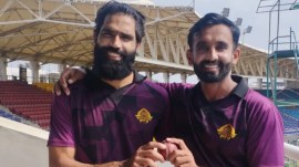 Pakistan TV bowled Ali Usman and Amad Butt unchanged, and the two secured the win inside 20 overs. (PCB)