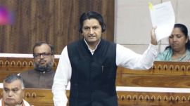 Congress MP (Rohtak) Deepender Hooda