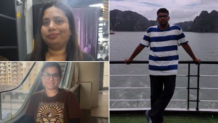 Reena, Pooja Singh and Nishant Mohan